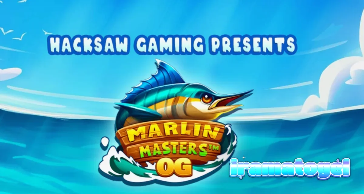 Tampilan visual slot Marlin Masters OG dengan tema memancing di laut lepas